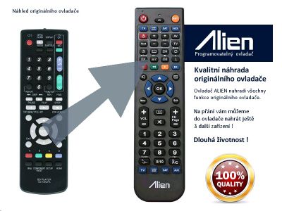 Diaľkový ovládač ALIEN Sharp GA718WJPA