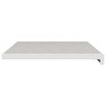 vidaXL Parapetné dosky Mramorová textúra 100 x 40 x 4,5 cm PVC