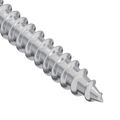 vidaXL Drevo skrutky 12 ks Strieborná M4 x 28 mm Oceľ
