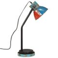 vidaXL Stolová lampa 25 W viacfarebná 18x18x60 cm E27