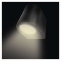 LED záhradné stienkové svetlo EMOS ZGF010P, 8,8 x 6,7 x 8 cm, 1 x GU10, 35 W