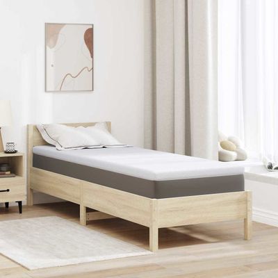 vidaXL Matracový topper z pamäťovej peny 80 x 200 cm Thick Mäkký Biela