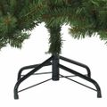vidaXL Umelý Sklápací Vianočný Stromček Zelená 150 cm PVC a oceľ