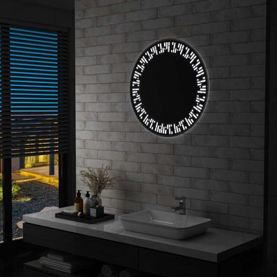 vidaXL Kúpeľňové LED zrkadlo 70 cm