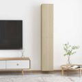 vidaXL TV skrinky 2 ks, dub sonoma 30,5x30x90 cm, kompozitné drevo