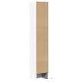 vidaXL Komoda s LED biela 36x32,5x200 cm kompozitné drevo