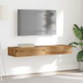 vidaXL TV skrinka s LED svetlami 2 ks dub artisan 60x35x15,5 cm