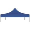 vidaXL Strecha na párty stan 4,5x3 m, modrá 270 g/m²