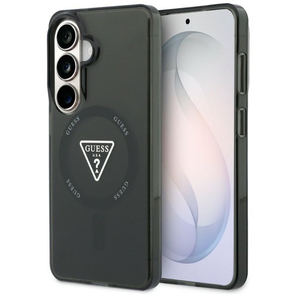 Puzdro Guess IML Gradient Triangle MagSafe pre Samsung Galaxy S26 čierne
