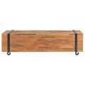 vidaXL TV stolík 110x30x32,5 cm masívne tíkové drevo