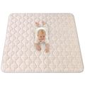 Hracia podložka prešívaná Hygge beige 1.27 x 1.27 m