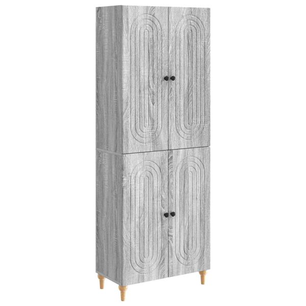 vidaXL Sada skríň 2 pcs 66 x 34,5 x 90 cm Kompozitné drevo