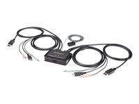 4K KVM Switch w/ Audio (SV211DPUA4K) - KVM / audio prepínač - 2 x KVM / zvuk - desktop