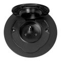 Zapustená zásuvka s viečkom, hermeticky uzavretá ORNO OR-GM-9030/B, nerez IP55, čierna