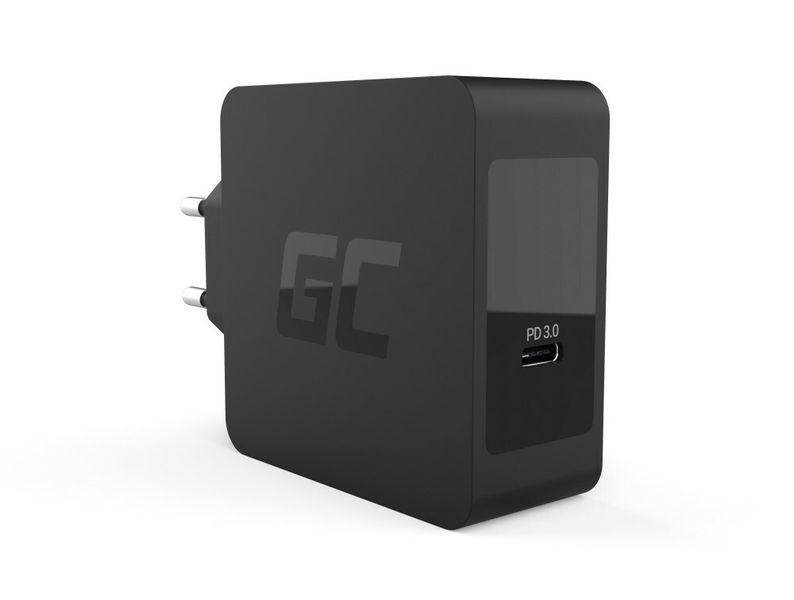 Green Cell CHAR09 Sieťová USB nabíjačka USB-C 60W 1,5A