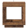 vidaXL Bočný stôl Staré drevo 60 x 40 x 65 cm Kompozitné drevo
