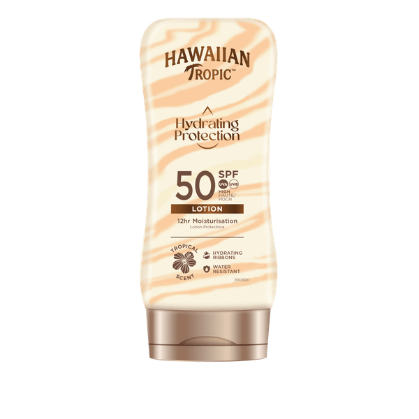 Y302230400 Hawaiian Tropic hydratačné opaľovacie mlieko SPF50 180ml