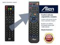 Diaľkový ovládač ALIEN GoSat GS950T2 - náhrada