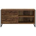 vidaXL TV skrinka 100 x 36 x 49,5 cm Staré drevo Kompozitné drevo