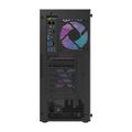 Počítačová skrinka Darkflash DK351 + 4 ventilátory (čierna)