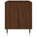 vidaXL Skrinka na platne hnedý dub 74,5x38x48 cm kompozitné drevo