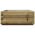 vidaXL Záhradný kvetináč 90x60x26,5 cm impregnovaná borovica