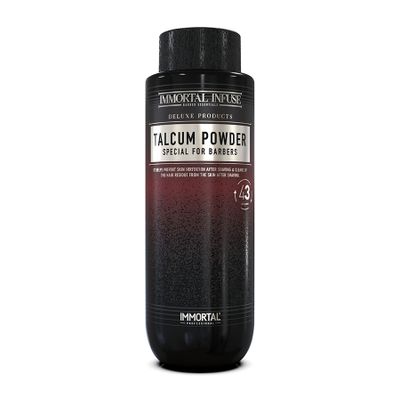 Telový púder IMMORTAL Infuse Talcum powder special for barbers 180 g