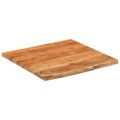 vidaXL Nástenná polica 40x40x3,8 cm obdĺžnik masívna akácia živá hrana