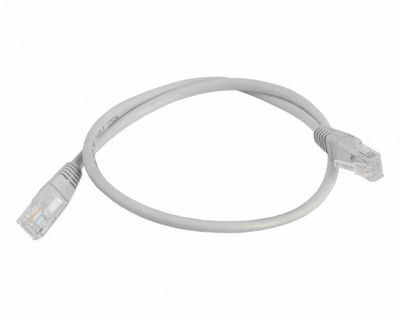 UTP Patch Kábel Lexton RJ45 CAT5E 0,5m 8P8C 1:1 Sivý UTP Patch Kabel Lexton RJ45 CAT5E 0,5m 8P8C 1:1 Šedý