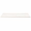 vidaXL Doska stolíka biela 100x60x2,5 cm masívne borovicové drevo