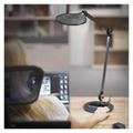 LED stolná lampa EMOS Z7615 KAREN, čierna