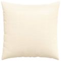 vidaXL Vankúše na pohovku 2 pcs Krémová 60 x 60 cm Kordúrová tkanina