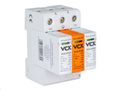 Prepäťová ochrana VCX PV30 DC trieda T1T2 (B+C) 3P 1200V 14kA