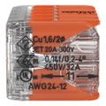 Svorka Wago 221-420, 10 x 0,2-4 mm2 páčková, bezšroubová