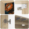 vidaXL Nástenný TV kabinet LOCHEM 69 x 33 x 40 cm Dub sonoma