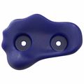 vidaXL Lezecká chytka 12 ks Modrá 100 x 67 x 43 mm PP