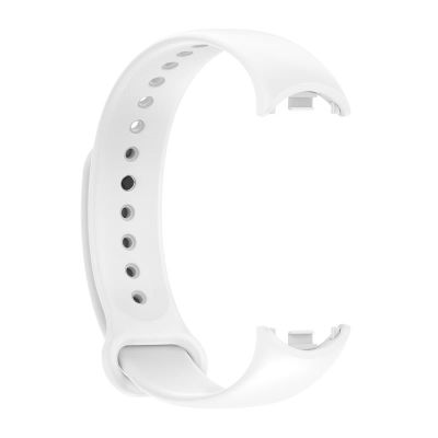 Silicone strap mi band 8/m8 (2). white
