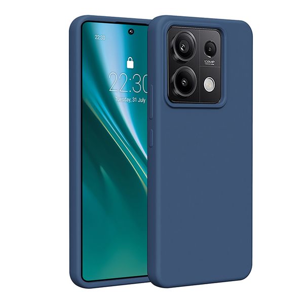 Etteri Silicone case pre Xiaomi Redmi Note 13 Pro 5G tmavomodrá