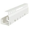 vidaXL Úložný box na káble pod stôl 2 ks Biela 43 x 9 x 11 cm Oceľ