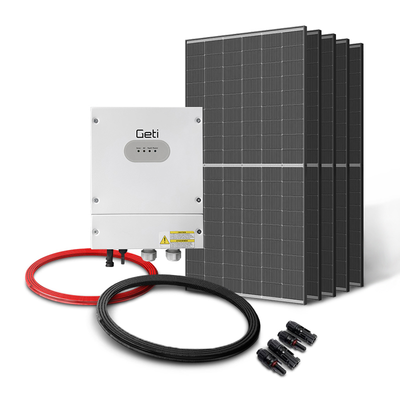 Súprava pre fotovoltaický ohrev vody GETI GWH01 2275W 5x PV Trina