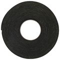 vidaXL Samolepiaca penová páska 5 ks Čierna 10mm x 10m CR Pena