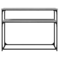 vidaXL Konzolový stolík sivý sonoma 100x35,5x75 cm kompozitné drevo