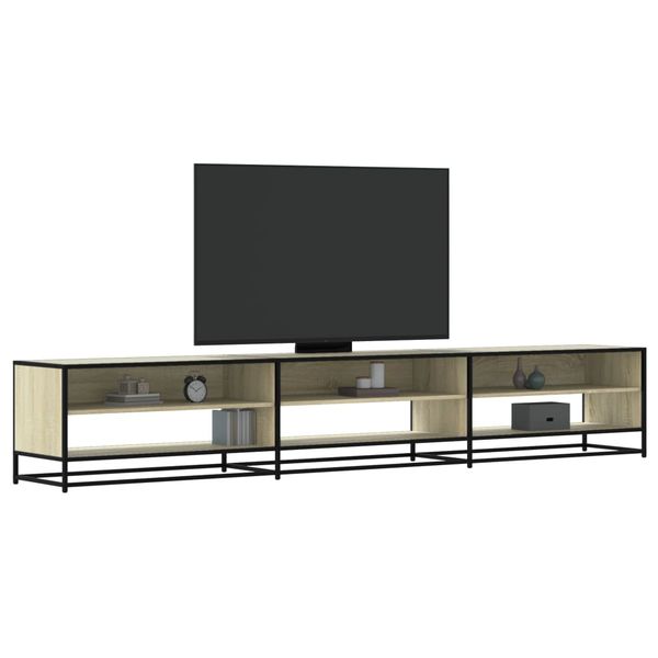 vidaXL TV skrinka dub sonoma 270x40x46 cm kompozitné drevo
