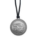 Amulet Game of Thrones - znak Starkov De Luxe