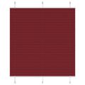 vidaXL plisovaná roleta Bordeaux červená 120x150 cm Šírka látky