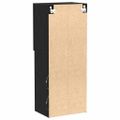 vidaXL Zostava TV skriniek 40,5 x 30 x 102 cm Čierny dub