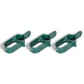 vidaXL Drôtené pletivo+stĺpiky, oceľ 1,5x25 m, zelené