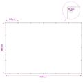 vidaXL Plachta s očkami Svetlosivá 4 x 6 m 90 gsm PE
