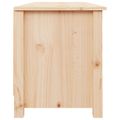 vidaXL Skrinka na topánky 110x38x45,5 cm masívna borovica