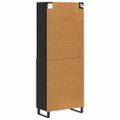 vidaXL Highboard 2 ks Čierny dub 69,5 x 34 x 180 cm
